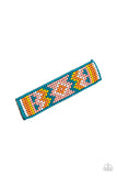 Lay Of The Desert - Multi Hair Clip - Paparazzi Accessories Hair Clip Bedazzle Me Pretty Mobile Fashion Boutique