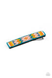 Lay Of The Desert - Multi Hair Clip - Paparazzi Accessories Hair Clip Bedazzle Me Pretty Mobile Fashion Boutique