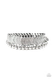 LAYER It On Me - Silver Bracelet - Paparazzi Accessories Bracelet Bedazzle Me Pretty Mobile Fashion Boutique