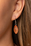 Layered Lass - Orange Necklace - Paparazzi Accessories Necklace Bedazzle Me Pretty Mobile Fashion Boutique