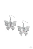 Layered Launch - Pink Earrings - Paparazzi Accessories Earrings Bedazzle Me Pretty Mobile Fashion Boutique