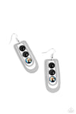 Layered Lure - Black Earrings - Paparazzi Accessories Earrings Bedazzle Me Pretty Mobile Fashion Boutique