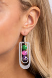 Layered Lure - Multi Earrings - Paparazzi Accessories Earrings Bedazzle Me Pretty Mobile Fashion Boutique