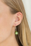 Lead Role - Green Necklace - Paparazzi Accessories Necklace Bedazzle Me Pretty Mobile Fashion Boutique