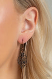 Leafy Lagoon - Copper Necklace - Paparazzi Accessories Necklace Bedazzle Me Pretty Mobile Fashion Boutique
