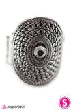 Learning the Ropes - Silver Ring - Paparazzi Accessories Ring Bedazzle Me Pretty Mobile Fashion Boutique
