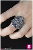 Learning the Ropes - Silver Ring - Paparazzi Accessories Ring Bedazzle Me Pretty Mobile Fashion Boutique