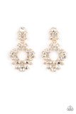 Leave them Speechless - Gold Post Earrings - Paparazzi Accessories Post Earrings Bedazzle Me Pretty Mobile Fashion Boutique