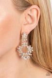 Leave them Speechless - Gold Post Earrings - Paparazzi Accessories Post Earrings Bedazzle Me Pretty Mobile Fashion Boutique