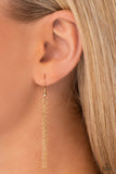 Leave Your Initials - Gold - B Necklace - Paparazzi Accessories Necklace Bedazzle Me Pretty Mobile Fashion Boutique