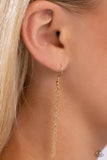 Leave Your Initials - Gold - D Necklace - Paparazzi Accessories Necklace Bedazzle Me Pretty Mobile Fashion Boutique
