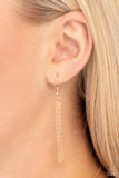 Leave Your Initials - Gold - G Necklace - Paparazzi Accessories Necklace Bedazzle Me Pretty Mobile Fashion Boutique