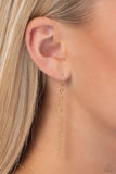 Leave Your Initials - Gold - O Necklace - Paparazzi Accessories Necklace Bedazzle Me Pretty Mobile Fashion Boutique