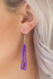 Let It BEAD - Purple Necklace - Paparazzi Accessories Necklace Bedazzle Me Pretty Mobile Fashion Boutique