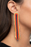 Let There Bead Light - Multi Earrings - Paparazzi Accessories Earrings Bedazzle Me Pretty Mobile Fashion Boutique