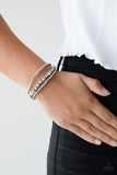 Let There BEAM Light - Blue Bracelet - Paparazzi Accessories Bracelet Bedazzle Me Pretty Mobile Fashion Boutique