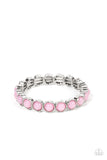 Lets be Buds - Pink Bracelet - Paparazzi Accessories Bracelet Bedazzle Me Pretty Mobile Fashion Boutique