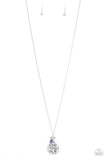 Liberty And Justice For All - Blue Necklace - Paparazzi Accessories Necklace Bedazzle Me Pretty Mobile Fashion Boutique