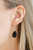 Life of the FIESTA - Black Necklace - Paparazzi Accessories Necklace Bedazzle Me Pretty Mobile Fashion Boutique