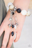 Lights! Camera! Action! - Black Bracelet - Paparazzi Accessories Bracelet Bedazzle Me Pretty Mobile Fashion Boutique