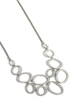 Limelight Lead - White Necklace - Paparazzi Accessories Necklace Bedazzle Me Pretty Mobile Fashion Boutique