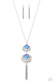 Limitless Luster - Purple Necklace - Paparazzi Accessories Necklace Bedazzle Me Pretty Mobile Fashion Boutique