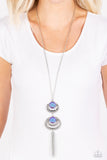 Limitless Luster - Purple Necklace - Paparazzi Accessories Necklace Bedazzle Me Pretty Mobile Fashion Boutique