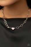 Little Charmer - Pink Necklace - Paparazzi Accessories Necklace Bedazzle Me Pretty Mobile Fashion Boutique
