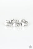 Live Life To The COLOR-fullest - White Bracelet - Paparazzi Accessories Bracelet Bedazzle Me Pretty Mobile Fashion Boutique