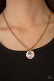 Live TREELY - Copper Necklace - Paparazzi Accessories Necklace Bedazzle Me Pretty Mobile Fashion Boutique