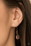 Live TREELY - Copper Necklace - Paparazzi Accessories Necklace Bedazzle Me Pretty Mobile Fashion Boutique