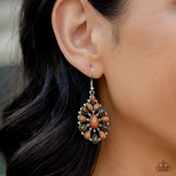 Lively Luncheon - Multi Earrings - Paparazzi Accessories Earrings Bedazzle Me Pretty Mobile Fashion Boutique