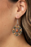 Lively Luncheon - Multi Earrings - Paparazzi Accessories Earrings Bedazzle Me Pretty Mobile Fashion Boutique