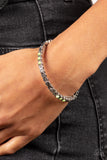 Living In The PASTURE - Green Bracelet - Paparazzi Accessories Bracelet Bedazzle Me Pretty Mobile Fashion Boutique