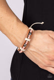 Lodge Luxe - Pink Bracelet - Paparazzi Accessories Bracelet Bedazzle Me Pretty Mobile Fashion Boutique