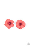 Look At Her GROW! - Red Hair Clip - Paparazzi Accessories Hair Clip Bedazzle Me Pretty Mobile Fashion Boutique