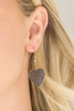 Look Into Your Heart - Silver Necklace - Paparazzi Accessories Necklace Bedazzle Me Pretty Mobile Fashion Boutique