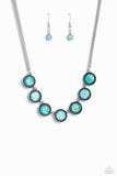 Looking for DOUBLE - Blue Necklace - Paparazzi Accessories Necklace Bedazzle Me Pretty Mobile Fashion Boutique