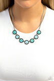 Looking for DOUBLE - Blue Necklace - Paparazzi Accessories Necklace Bedazzle Me Pretty Mobile Fashion Boutique
