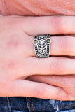 Lost In The Amazon - Green Ring - Paparazzi Accessories Ring Bedazzle Me Pretty Mobile Fashion Boutique
