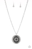 Lost SOL - Black Necklace - Paparazzi Accessories Necklace Bedazzle Me Pretty Mobile Fashion Boutique