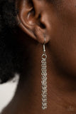 Lotus Retreat - Silver Necklace - Paparazzi Accessories Necklace Bedazzle Me Pretty Mobile Fashion Boutique
