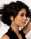 Lounging Laurel - Multi Earrings - Paparazzi Accessories Earrings Bedazzle Me Pretty Mobile Fashion Boutique