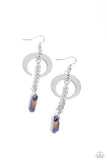 Lounging Laurel - Multi Earrings - Paparazzi Accessories Earrings Bedazzle Me Pretty Mobile Fashion Boutique