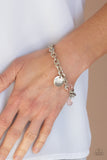 Lovable Luster - Pink Bracelet - Paparazzi Accessories Bracelet Bedazzle Me Pretty Mobile Fashion Boutique