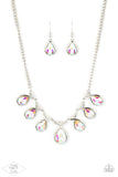 Love At Fierce Sight - Multi Necklace - Paparazzi Accessories Necklace Bedazzle Me Pretty Mobile Fashion Boutique