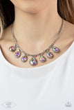 Love At Fierce Sight - Multi Necklace - Paparazzi Accessories Necklace Bedazzle Me Pretty Mobile Fashion Boutique