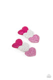 Love at First SPARKLE - Multi Hair Clip - Paparazzi Accessories Hair Clip Bedazzle Me Pretty Mobile Fashion Boutique