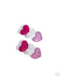 Love at First SPARKLE - Multi Hair Clip - Paparazzi Accessories Hair Clip Bedazzle Me Pretty Mobile Fashion Boutique