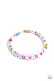 Love Language - Multi Bracelet - Paparazzi Accessories Bracelet Bedazzle Me Pretty Mobile Fashion Boutique